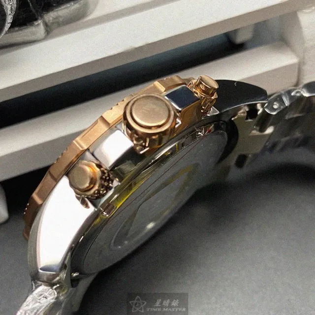 【INVICTA 英威塔】INVICTA手錶型號IN00013(寶藍色錶面玫瑰金錶殼金銀相間精鋼錶帶款)