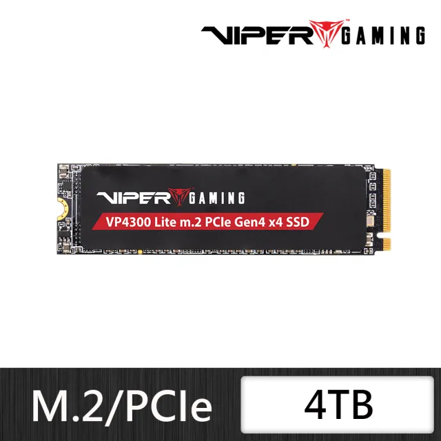 【PATRiOT 博帝】VP4300 Lite 4TB M.2 2280 SSD固態硬碟