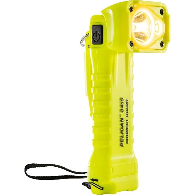 【PELICAN】3415MCC 防爆手電筒(黃光 磁鐵 可調角度 防爆 安全 IPX8 LED 手電筒 含電池)