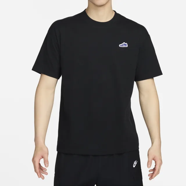 【NIKE 耐吉】NSW Tee M90 LBR Patch 男款 黑色 刺繡 棉質 運動 休閒 短袖 FV3752-010