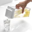 【Pearl Life 珍珠金屬】日本製可橫放大容量冷水壺 1.8L 2入組(可橫放)