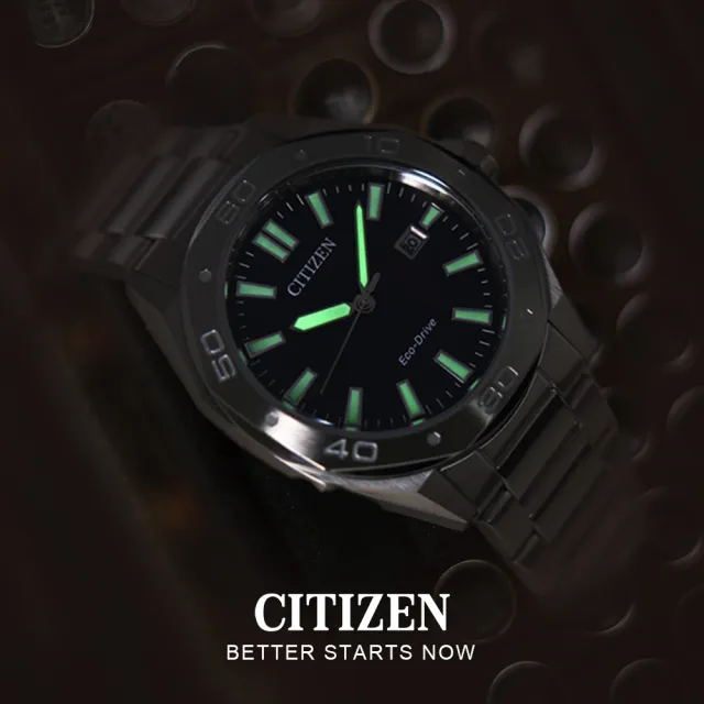 CITIZEN 星辰】BM7630-80 皇家橡樹光動能八角形日期夜光日本機芯男士運動不鏽鋼腕錶手錶- momo購物網- 好評推薦-2026年7月