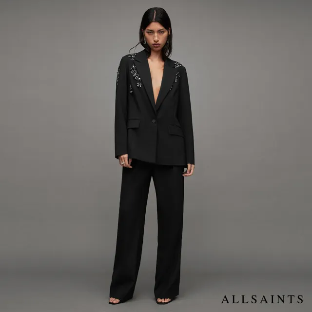 【ALLSAINTS】ATLAS 亮片羊毛西裝外套 WT060Z(常規版型)