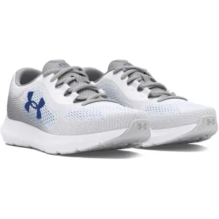 【UNDER ARMOUR】UA官方直營 女 Charged Rogue 4 慢跑鞋 運動鞋_3027005-103(灰白色)