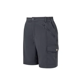 【Mountneer 山林】女彈性抗UV短褲-霧灰-51S08-08(女裝/褲子/運動褲/直筒褲)