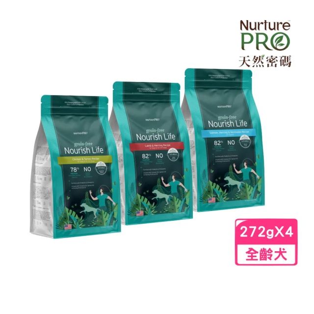 NU4PET 陪心寵糧 全齡犬無穀低敏犬糧-魚肉鮮蔬2kg(