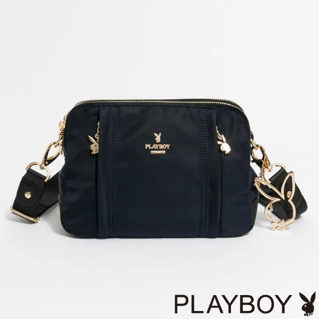 【PLAYBOY】斜背包 Chill系列(藍色)
