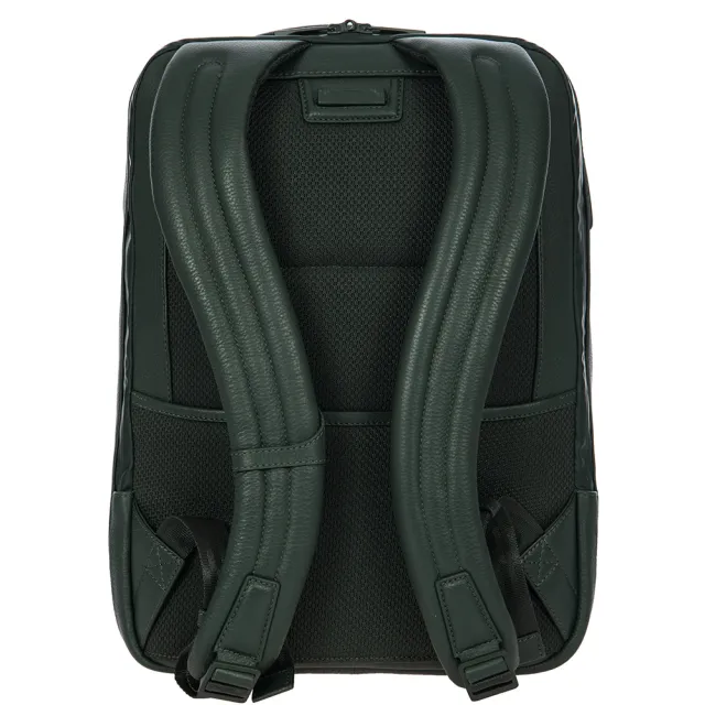 【Porsche Design 保時捷】德國頂級小牛皮旅行後背包(綠色 OLE1614GRN)