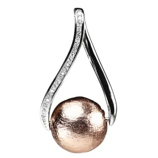 【漢石齋】天然天鐵 鎳鐵隕石圓珠項鍊(11.5mm)