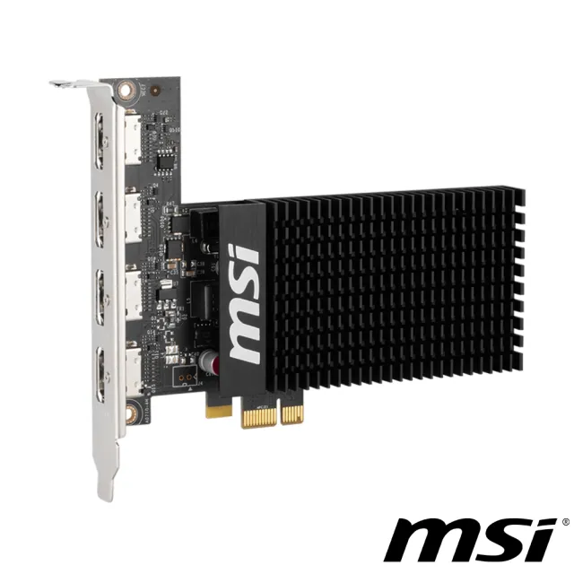 【MSI 微星】GT 710 2GD3H 4HDMI 顯示卡