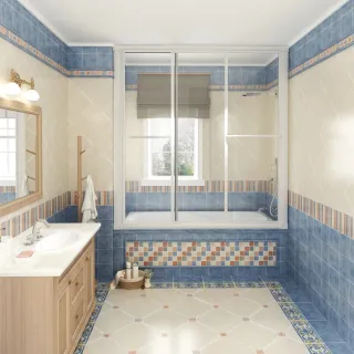 【ITAI 一太】缸上型-一字三門淋浴門/強玻/雙邊開門(寬121-150 x高150cm 含安裝)