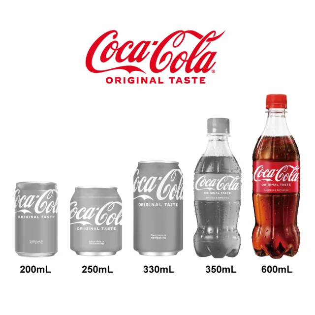 【Coca-Cola 可口可樂】寶特瓶600ml x24入/箱