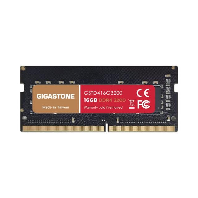 【GIGASTONE 立達】DDR4 3200MHz 8GB 筆記型記憶體 單入(NB專用)
