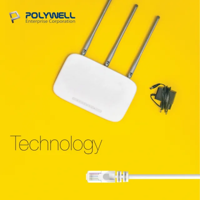 【POLYWELL】CAT6 網路線 /1M