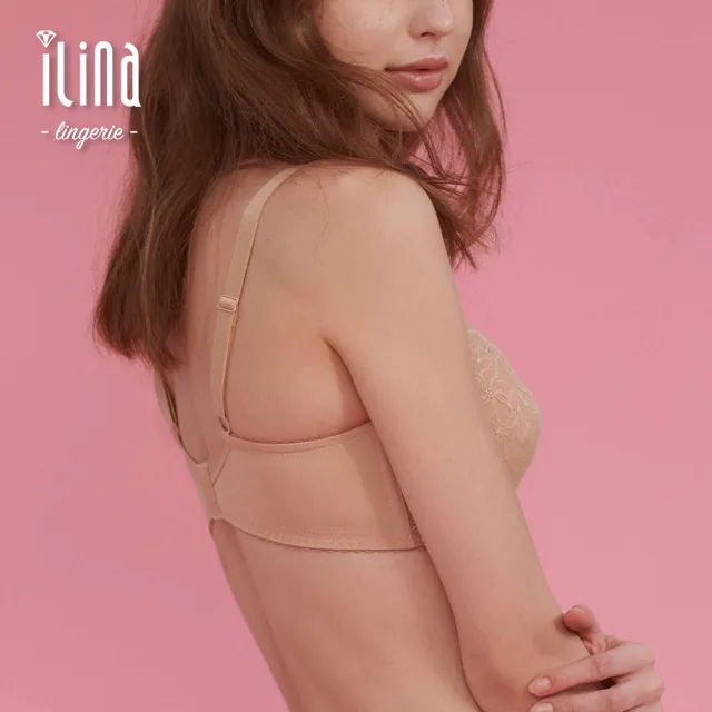 【ILINA 璦琳娜內衣】4件內衣組 顏色隨機出 全罩無鋼圈 女內衣 透氣 包覆 BCD(睡眠內衣)