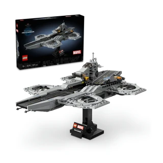 【LEGO 樂高】Marvel超級英雄系列 76295 復仇者聯盟航空戰艦(momo線上獨家 The Avengers Helicarrier 雙11)