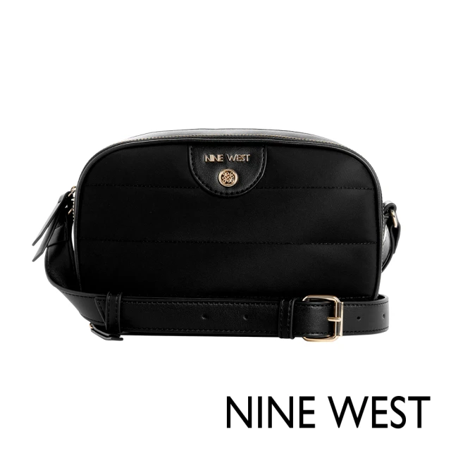 NINE WEST LOCKUP手掛式長夾-LOGO棕(14