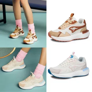【KangaROOS】女鞋 LEGACY  美式復古跑鞋 跑步健行 輕量抗震(兩色任選)