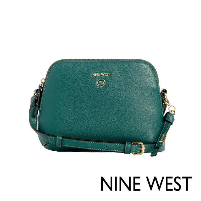 NINE WEST LOCKUP鍊帶手機包-LOGO灰藍(1