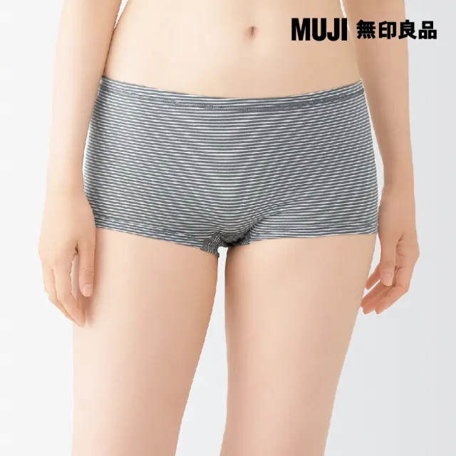 【MUJI 無印良品】女彈性平口內褲(共4色)