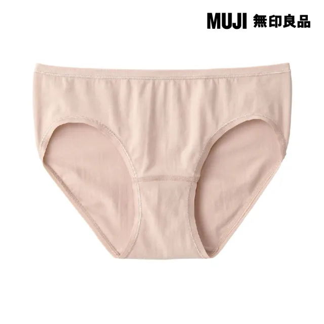 【MUJI 無印良品】女彈性低腰短版內褲(共5色)