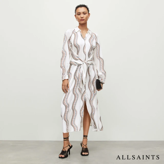 ALLSAINTS AIRPODS 牛皮保護-橘 W078X