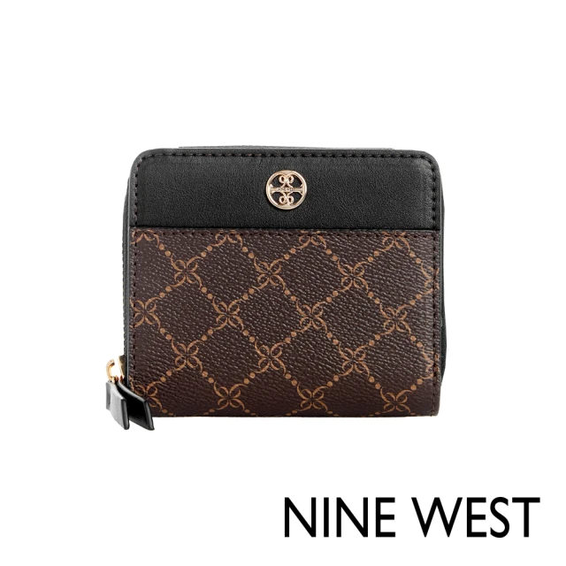 NINE WEST ELIENA純色貝殼包-黑色(51446