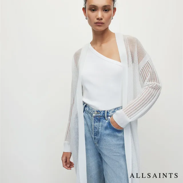 【ALLSAINTS】MISHA 人造絲編織外套 WK066W(常規版型)