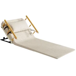 【雅蘭仕】床頭靠墊 床頭起身器 電動升降床墊(懶人起背器/電動起背器/靠背助力器/長款+護欄)