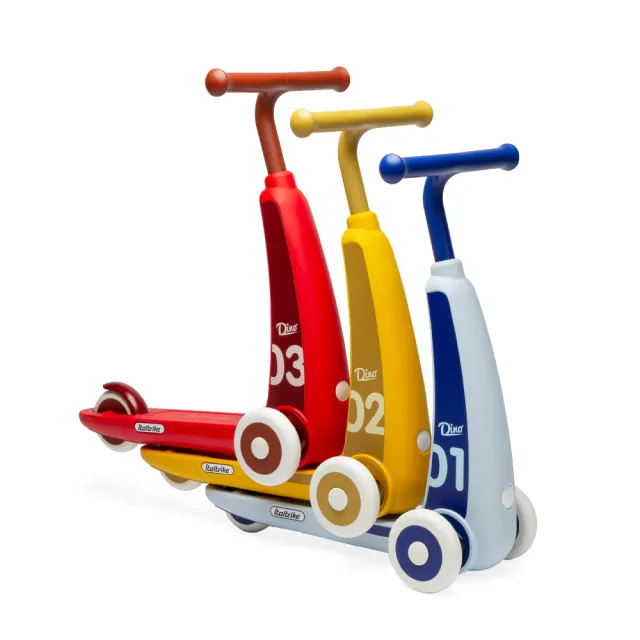 【Italtrike】Dino 兒童滑板車/助步車/滑步車/滑行車/學步車/騎乘玩具(3色選擇)