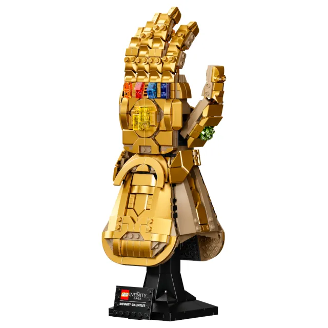 【LEGO 樂高】Marvel超級英雄系列 76191 Infinity Gauntlet(漫威 無限手套 居家擺設)