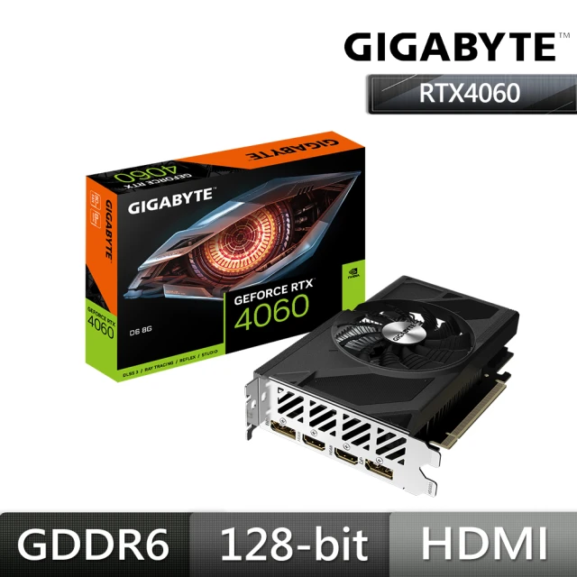 GIGABYTE 技嘉 RTX4060 D6 8G 顯示卡+技嘉 AORUS M2輕量電競滑鼠