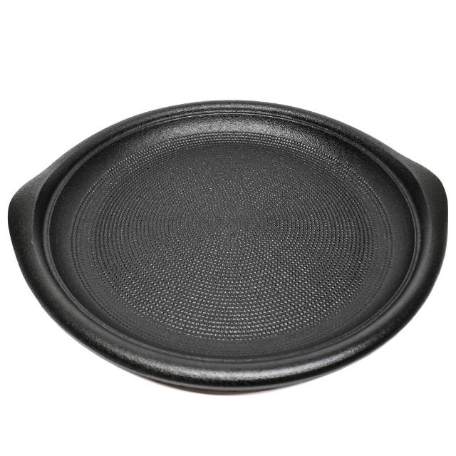 【福介商店】南部鐵器 日本鑄鐵烤盤 鳳文堂 珠璣玉紋餃子煎鍋 IH爐可用鍋 煎烤盤 瀝油紋 烤肉
