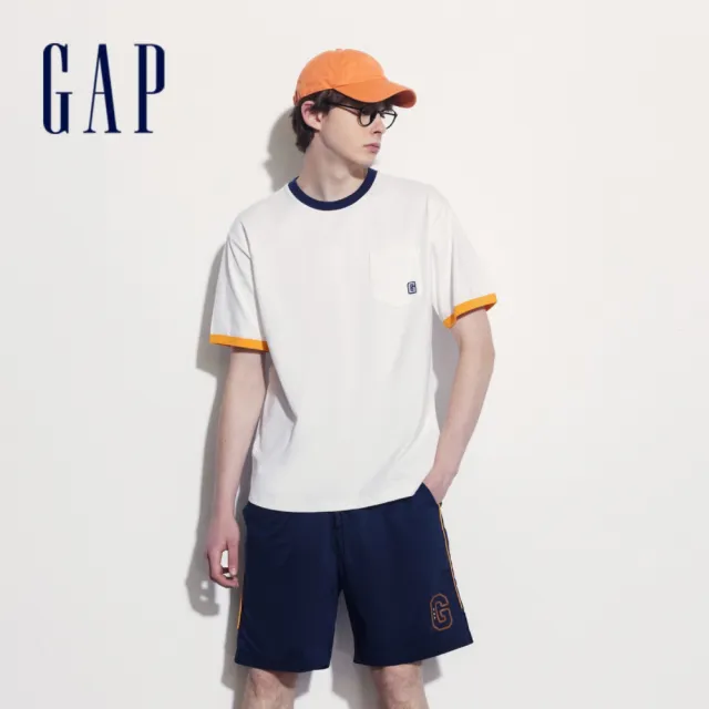 【GAP】男女裝 Logo圓領短袖T恤-多款任選(464839&465586&465602&512840)