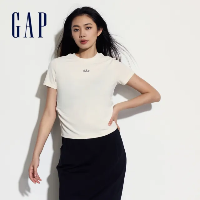 【GAP】男女裝 Logo純棉背心/防曬/小熊刺繡短袖T恤-多款任選(465657&504507&501835&540508&402168&474194)