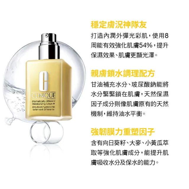 【CLINIQUE 倩碧】平衡修護奇蹟乳125ml(小黃油)