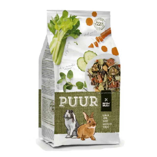 【荷蘭偉特PUUR】純天然成兔飼料 600g*3包組(兔飼料)