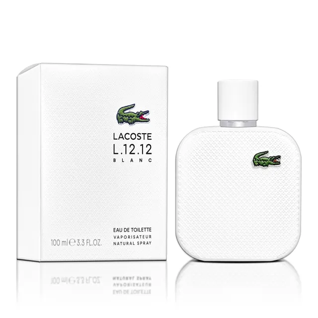 【LACOSTE】經典純白淡香水 100ML(專櫃公司貨)