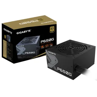 【GIGABYTE 技嘉】GP-P650G 650W 80Plus 金牌 電源供應器(日系電容)