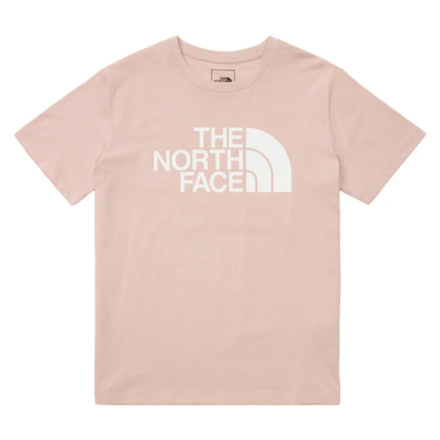 The North Face 短袖上衣 女款 運動 吸濕排汗 W FOUNDATION LOGO SS TEE 粉 NF0A89QULK6