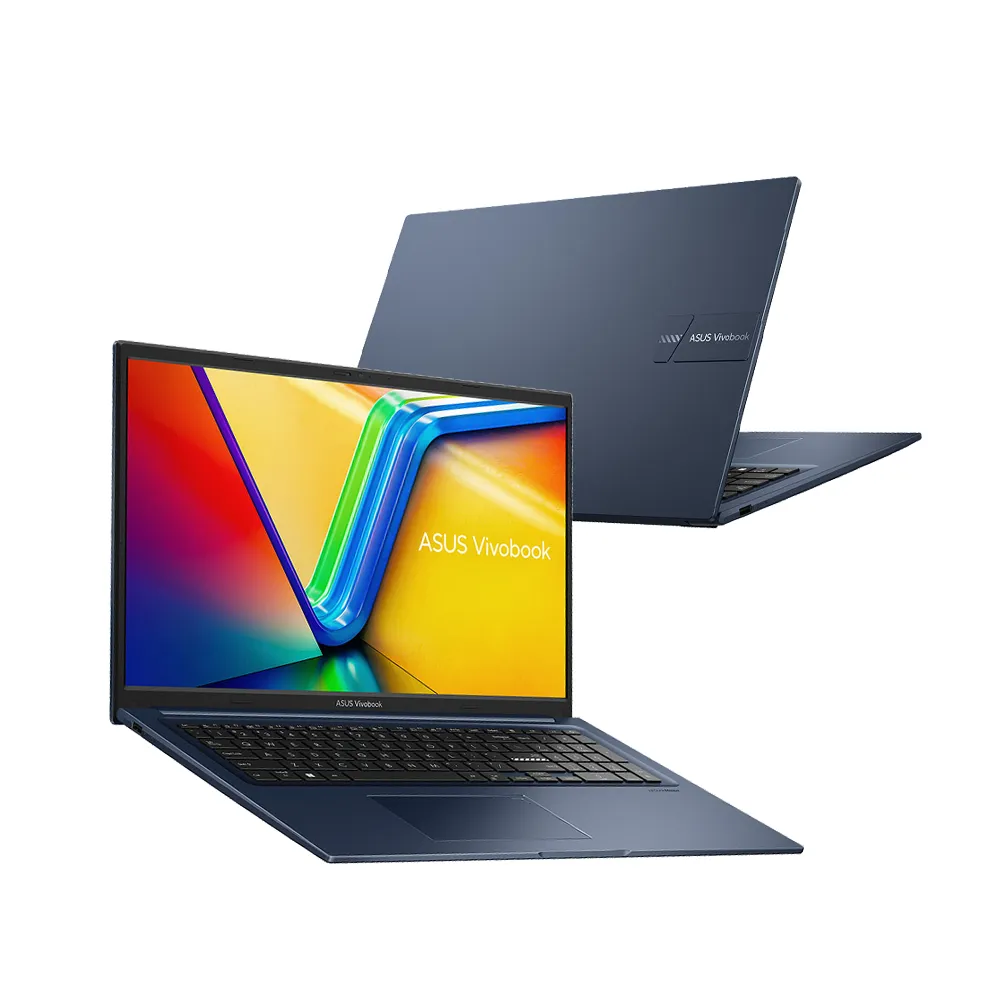 【ASUS】Office2021組★17.3吋G8505輕薄筆電(Vivobook 17 X1704ZA/PENTIUM G8505/8G/512G SSD/W11)