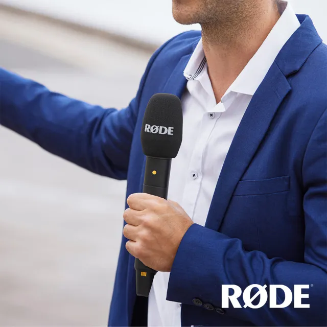 【RODE】Interview Pro 無線手持電容麥克風(公司貨-首購再送無線快充行動電源)