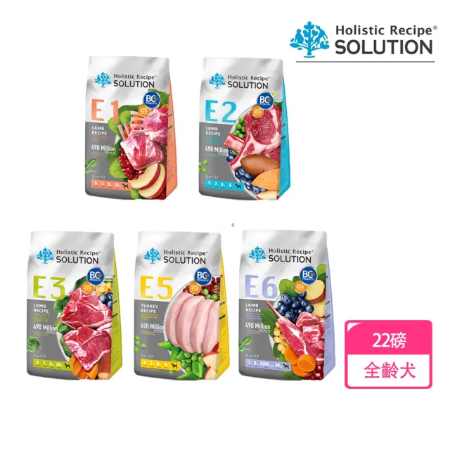 【耐吉斯】Energy能量碗系列 E1 E2 E3 E5 E6 全齡犬 羊肉/火雞肉 狗飼料22磅(狗乾糧 成犬 幼犬關節保健)