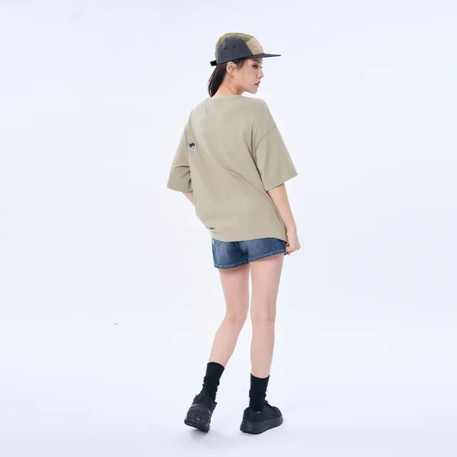 【5th STREET】女裝復古美式短褲-石洗藍
