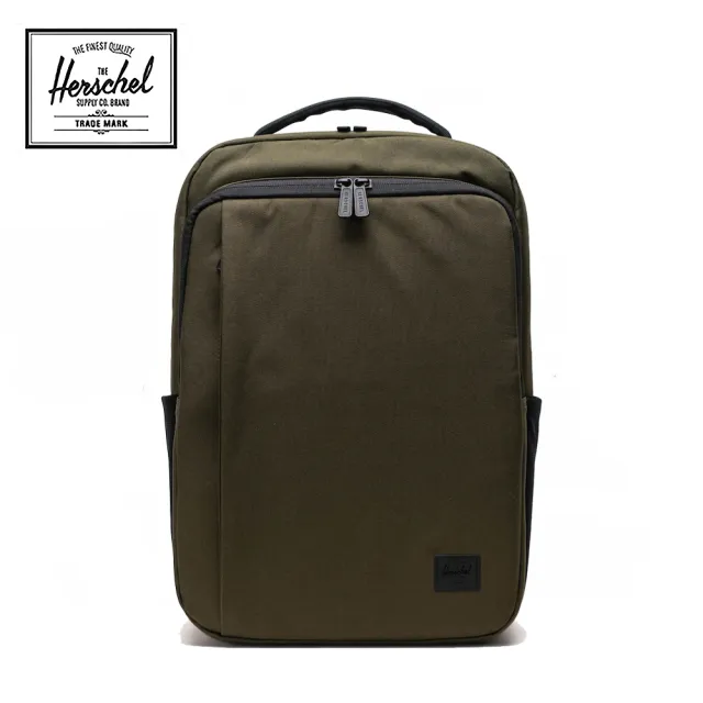 【Herschel】官方直營 後背包 16吋筆電包 書包 商務包 20L Kaslo Daypack Tech 綠(