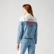 【LEVIS 官方旗艦】女款 丹寧夾克外套  巴黎浪漫系列 人氣新品 A7734-0000