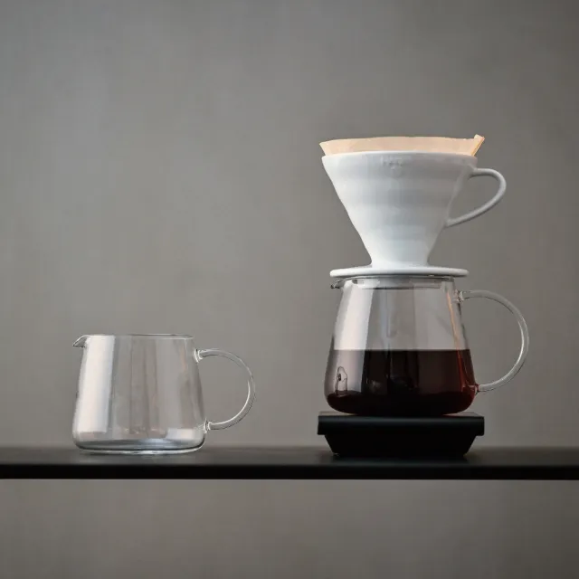 【HARIO】V60經典清透咖啡壺600(咖啡壺)