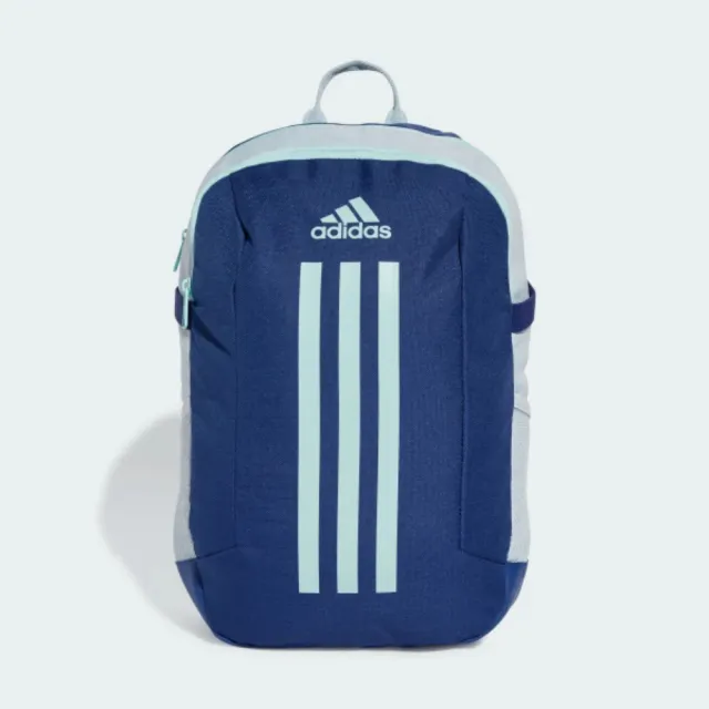 【adidas 愛迪達】後背包 運動包 書包 旅行包 登山包 童包 POWER BP PRCYOU 藍 IW1600