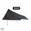 【MB露營狂】5x8天幕-蒲公英&撒旦黑&軍綠色&熱帶女王(長方形天幕 露營 逐露天下)