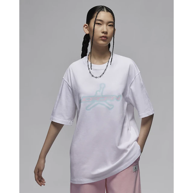 NIKE 耐吉 短袖上衣 運動 休閒 女 AS W J ESSEN SS TEE FF GCEL Jordan 喬丹 白色(HM4904100)